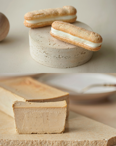 DACQ CHEESE CREAM SANDWICH Classic & Mr. CHEESECAKE Milk Tea