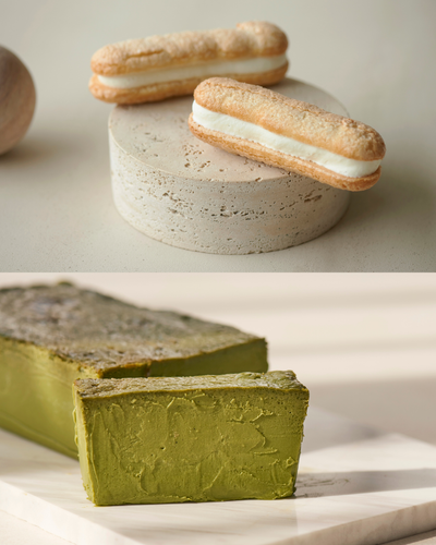 DACQ CHEESE CREAM SANDWICH Classic & Mr. CHEESECAKE Matcha