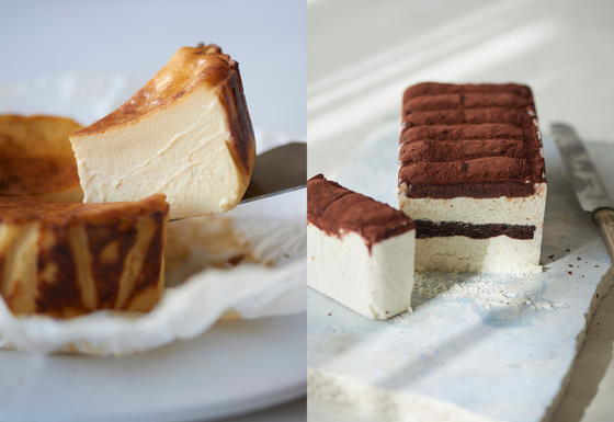 BASQUE CHEESECAKE Original & RICH TIRAMISU Original