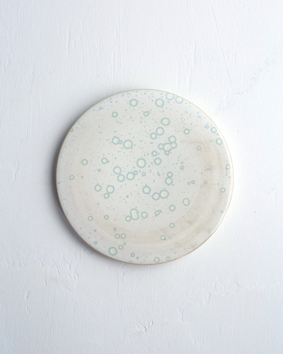 Original plate for pistachio raspberry